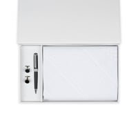 شماغ طقم لاكوفا ابيض كلاسيك