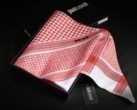 شماغ جست كافالي الايطالي أحمر~