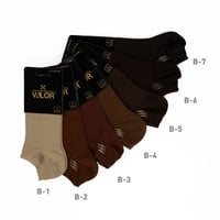 جراب رجالي من فالور منقوش نصف صيفي