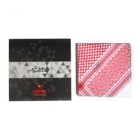 شماغ البسام الختم الاسود F34