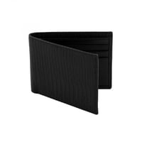 محفظة بوزكادا رجالية جلد أسود