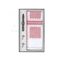 طقم شماغ شاهين برايمر مع قلم وكبك