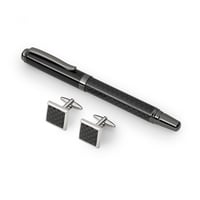 طقم شماغ شاهين برايمر مع قلم وكبك