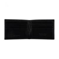 محفظة بوزكادا رجالية جلد أسود