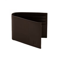 محفظة بوزكادا رجالية جلد بني