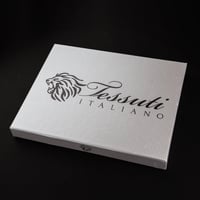 شماغ تيسوتي احمر سيلفر STSR9