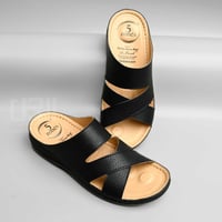 حذاء رجالي طبي أسود