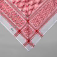 شماغ البسام احمر كلاسيك الجديد C7