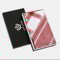 شماغ التاج الذهبي احمر