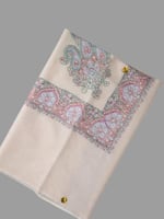 شال كشميري بشمينه ملكي من ڤالور