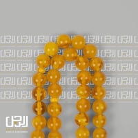 مسبحة بكلايت بلجيكي باللون الاصفر من فالور