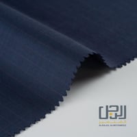 قماش جيفنشي شتوي كحلي مقلم