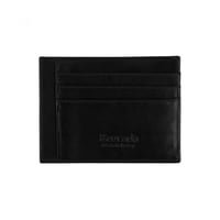 محفظة بوزكادا كروت رجالية جلد اسود