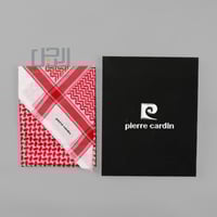 شماغ بيركاردان احمر دم العزال POR