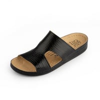 حذاء رجالي طبي أسود