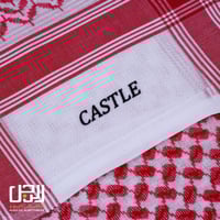 شماغ كاستل أحمر 1143