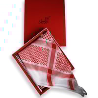 شماغ مراسيم احمر شلش