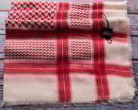 شال تيسوتي احمر بيج صوف كشميري فاخر!