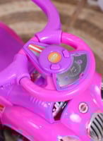 سيارة للركوب 3 في 1 مع مسند وواقي آمن متين ومريح