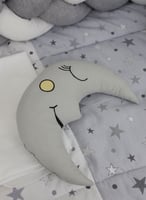 مفرش سرير أطفال مع حواجز مكون من 7 قطع