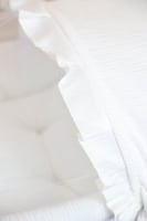 مهد مواليد (سلة موسى) لون ابيض + قاعدة