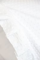 مهد مواليد (سلة موسى) لون ابيض + قاعدة