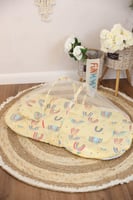 مفرش ناموسية باسفنج لحديثي الولادة-تصميم رينبو اصف...