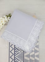 بطانية ومدس مواليد مع شريط مربوط