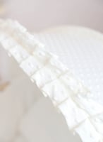 مهد مواليد سلة موسى لون سكري للاطفال مع ناموسية