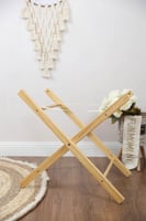 مهد مواليد (سلة موسى)سكري + قاعدة خشبي