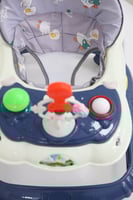 مشاية أطفال بمقعد ناعم مبطن