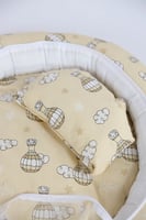 مفرش ناموسية بتصميم أنيق باسفنج لحديثي الولادة