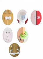 مجموعة اقفال وسدادات لحماية الاطفال