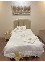 طقم مفرش نفاس مع سرير البيبي سلة موسى شامل القاعده...