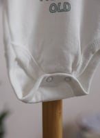 طقم 12 بربتوز للمواليد مزين بأسماء الأشهر