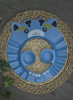 غطاء رأس لحماية وجه الطفل أثناء الاستحمام ومزود بو...