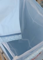 سلة غسيل للاطفال للملابس المتسخة مقاس 56×32×34 سم...