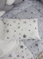 مفرش سرير أطفال مع حواجز مكون من 7 قطع