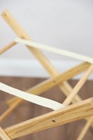 مهد مواليد (سلة موسى)سكري + قاعدة خشبي