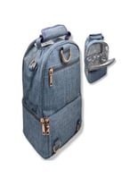 حقيبة ظهر لحفاضات الأطفال متعددة الاستخدامات ذات س...