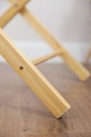 مهد مواليد (سلة موسى)سكري + قاعدة خشبي