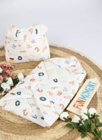 مدس مواليد لحديثي الولادة من قطعتين خامة تركية بتص...