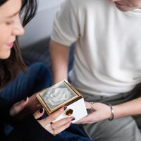 Heart Necklace | With Eternal Rose قلادة القلب الم...