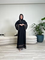 عبايه دلع بني