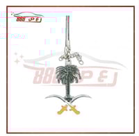 تعليقة سيفين ونخلة (حديد)