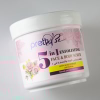 بريتي بي - 5 في 1 مقشر للوجه والجسم ، مقشر بخلاصة...