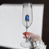 كوب بوردة داخلية زرقاء