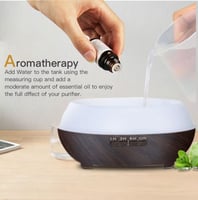 الفواحة الذكية روز 7 في 1 - خشبي غامق