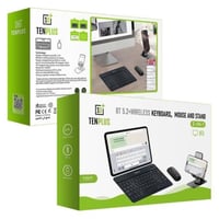 كيبورد و ماوس و ستاند لاسلكي من TENPLUS 3*1