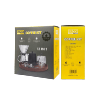 مجموعة القهوة المختصة v60 (12 قطعة)